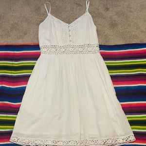 Abercrombie and Fitch white dress size small